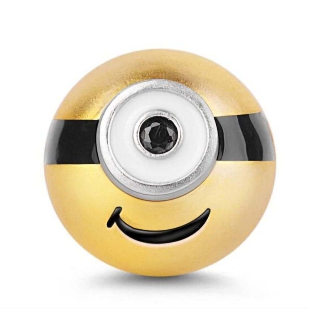 Sterling Silver Minion Charm will fit Pandora bracelet 💛 925